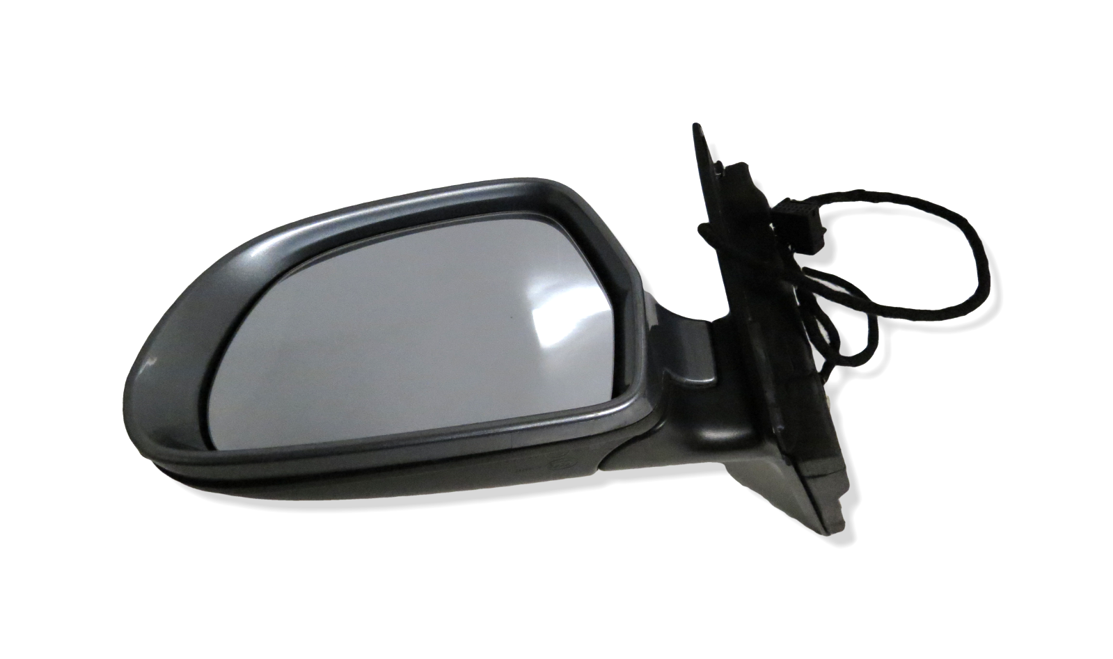Skoda Superb Mk2 3T (2008 - 2015) Left Side Electric Heated Wing Mirror Met Grey - Image 2