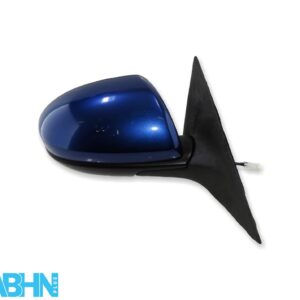 Mazda 6 MK2 GH (2008-2012) Right Side Power Folding Door Mirror Metallic Blue