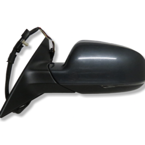 Audi A3 8P (2011-2013) 5-Door Left Side Electric Heated Wing Mirror Grey 6-Wires