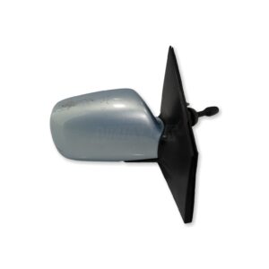 Toyota Yaris MK1 Vitz (1999-2005) Right Side Manual Door Mirror Silver/ No Glass