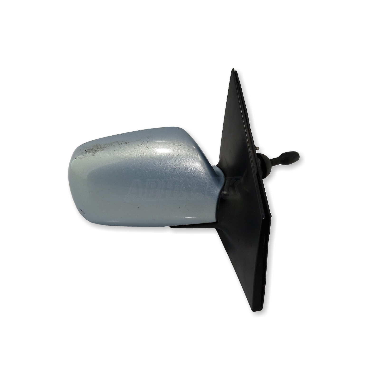 Toyota Yaris MK1 Vitz (1999-2005) Right Side Manual Door Mirror Silver/ No Glass - Image 6