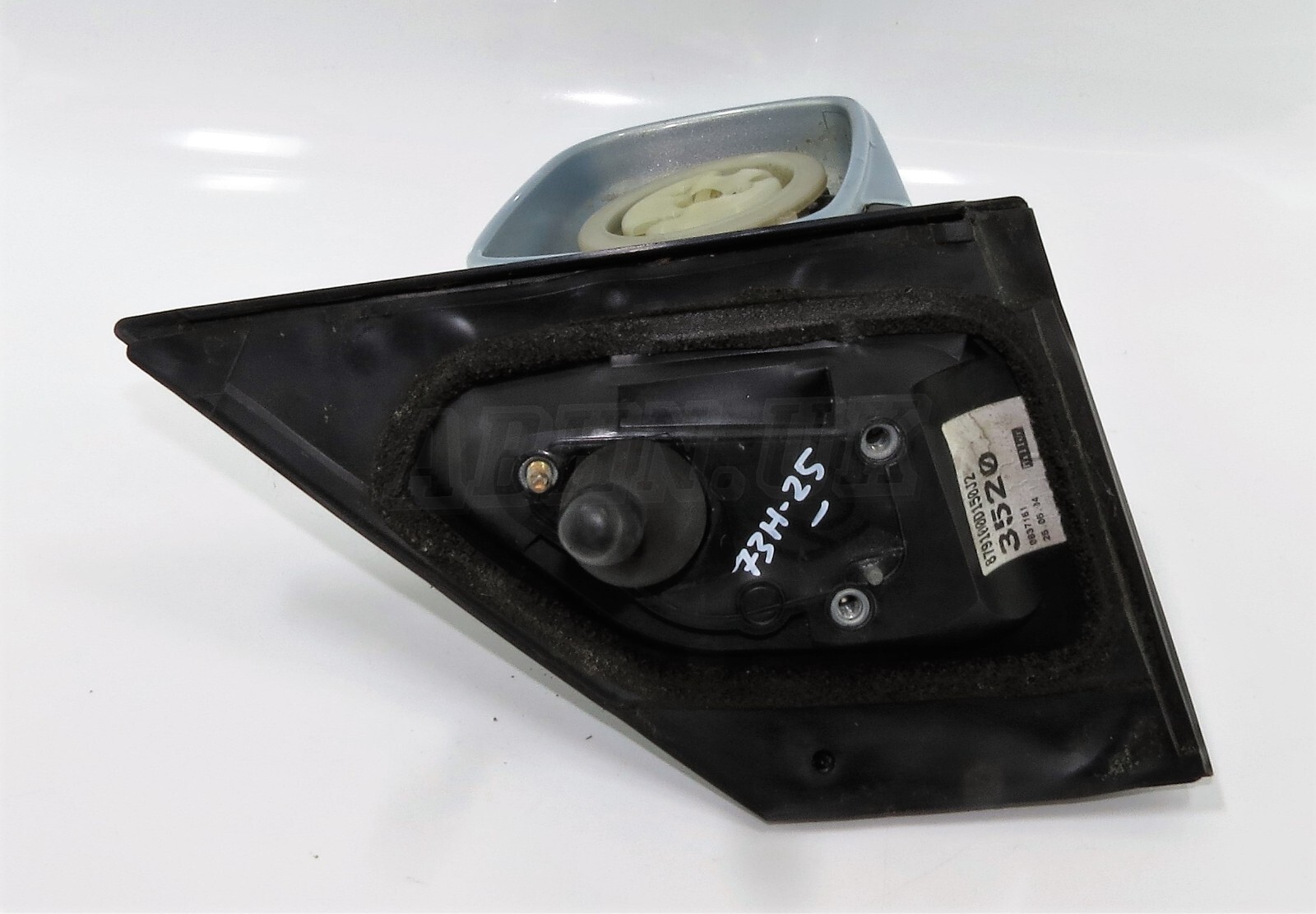 Toyota Yaris MK1 Vitz (1999-2005) Right Side Manual Door Mirror Silver/ No Glass - Image 7