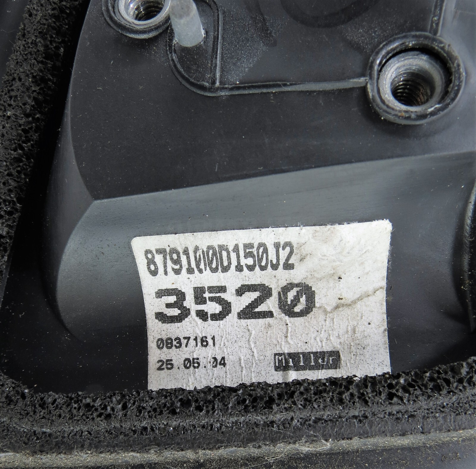 Toyota Yaris MK1 Vitz (1999-2005) Right Side Manual Door Mirror Silver/ No Glass - Image 14