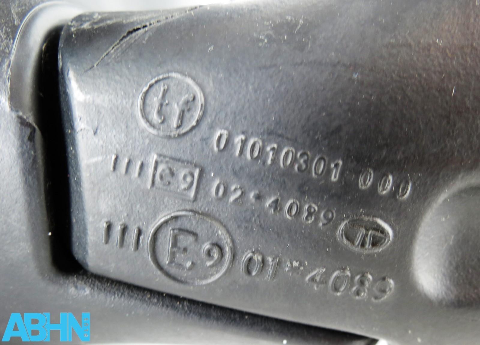 Tata Indica (98-18) Côté Gauche Manuel Ajustable Porte Miroir Noir Mat 836139 - Image 10