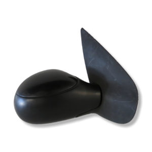 Peugeot 206 (02- 09) Right Side Manual + Heated Door Mirror 96480974XT Met Black
