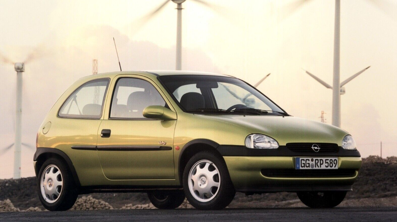 Vauxhall Opel Corsa-B (93-00) Right Side Electric Heated Door Mirror Met Brown - Image 3