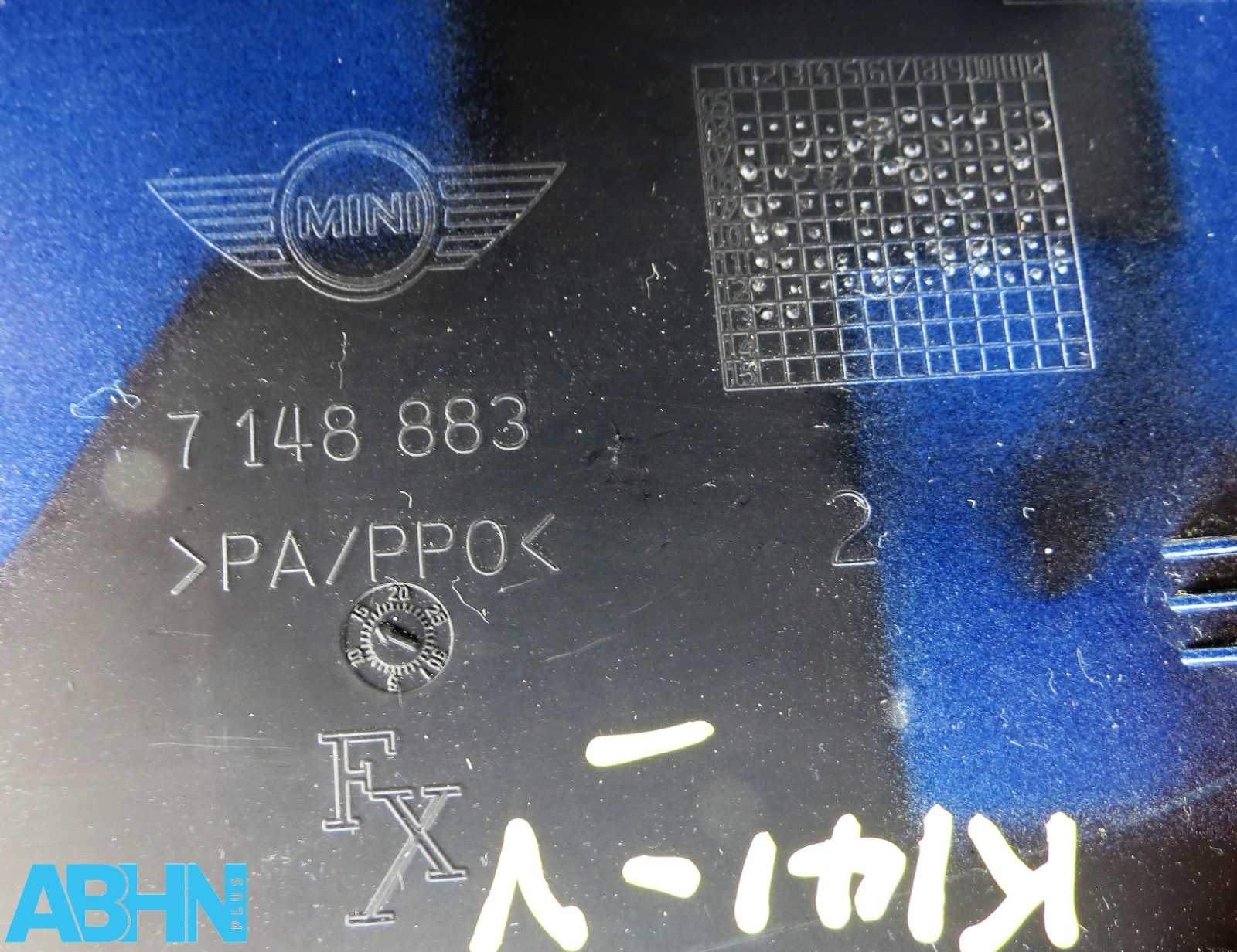 BMW MINI R56 R55 (2007-2014) Fuel-In Flap Cover 51177148883 Met Blue 7148883 - Image 10