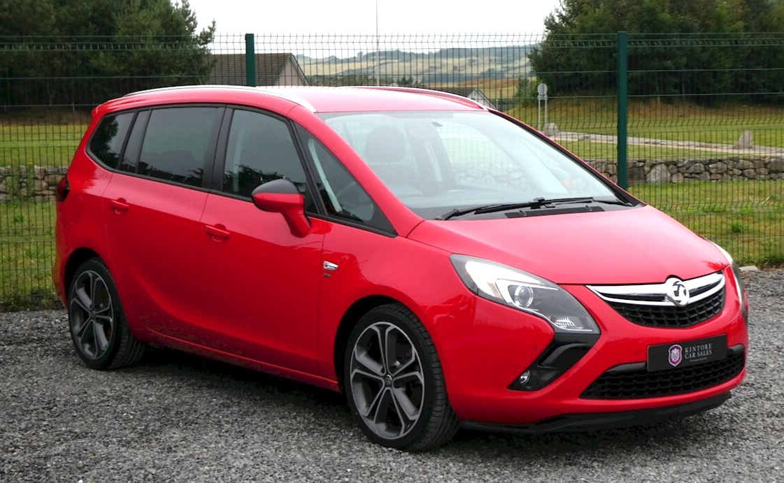 Vauxhall Zafira C Mk3 (11-18) Right Side Electric Heated Wing Mirror Red + Black - Image 3