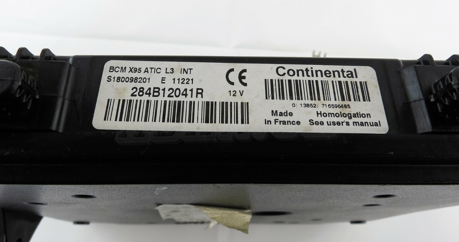 284B12041R Renault Megane Scenic (09-16) BCM X95 ATIC L3 INT Body Control Module - Image 4