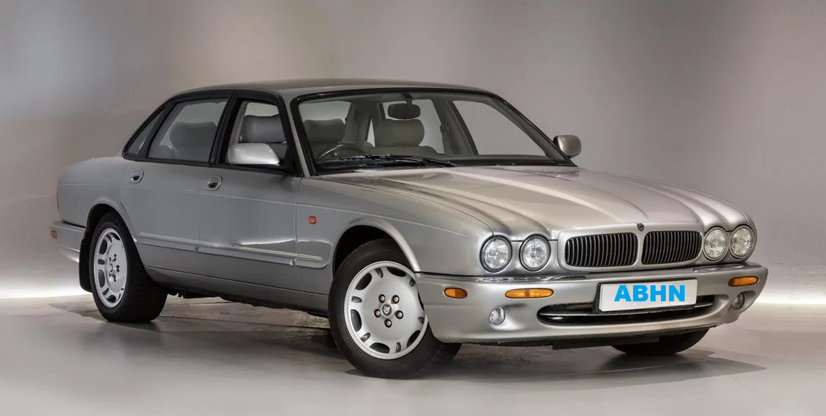 Jaguar XJ X300 X308 (94-03) Left Side Manual Folding Wing Mirror Metallic Blue - Image 3