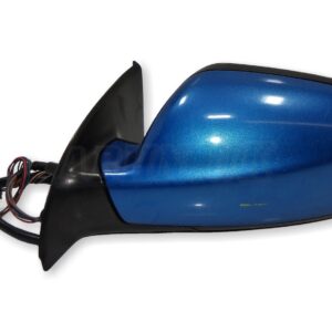 Peugeot 307 CC SW 00-08 Left Side Auto Power Folding Door Mirror Aegean Blue KMF