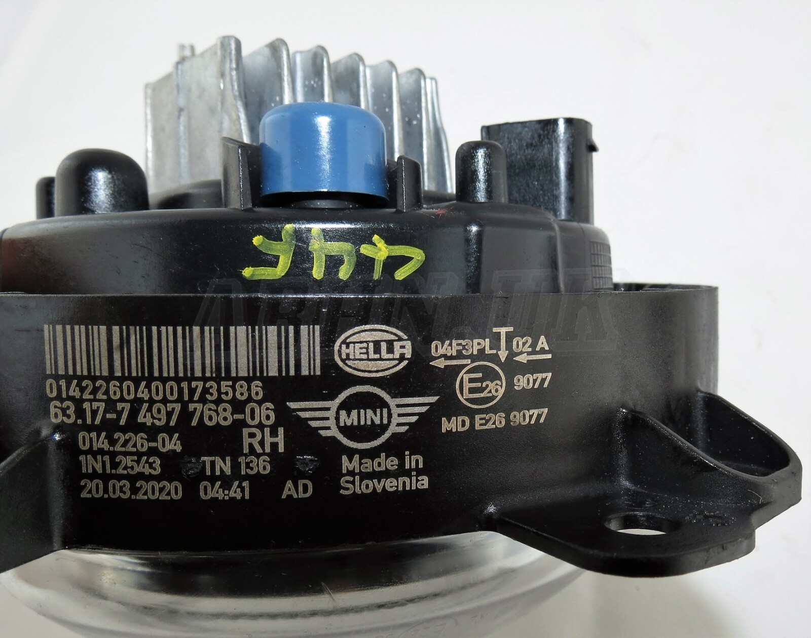 Pair of Genuine Mini F54 F55 F56 F57 14-19 Bumper Headlights LED 7497767 7497768 - Image 11