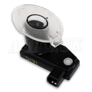 Land Range Rover Evoque L551 Left Side Mirror Puddle Projector Light +Car Logo