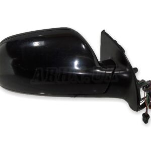 Peugeot 307 CC SW /00-08 Right Side Auto Power Folding Door Mirror Met Black EXL
