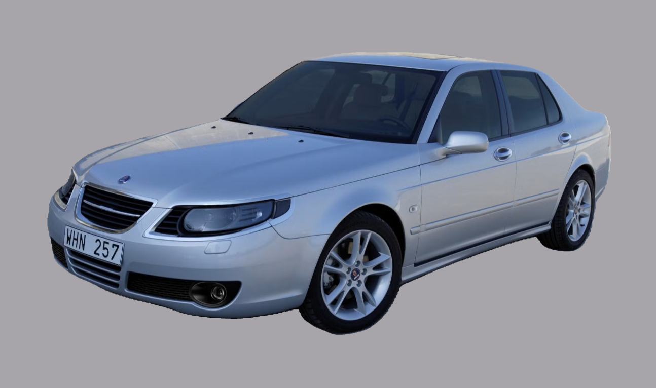 Saab 9-5 95 (03-09) Power Folding Memory Dimming Wing Mirror Right Silver 14-Pin - Image 3