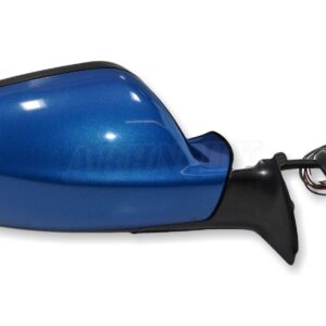 Peugeot 307 CC SW (00-08) Right Side Power Folding Door Mirror Aegean Blue KMF