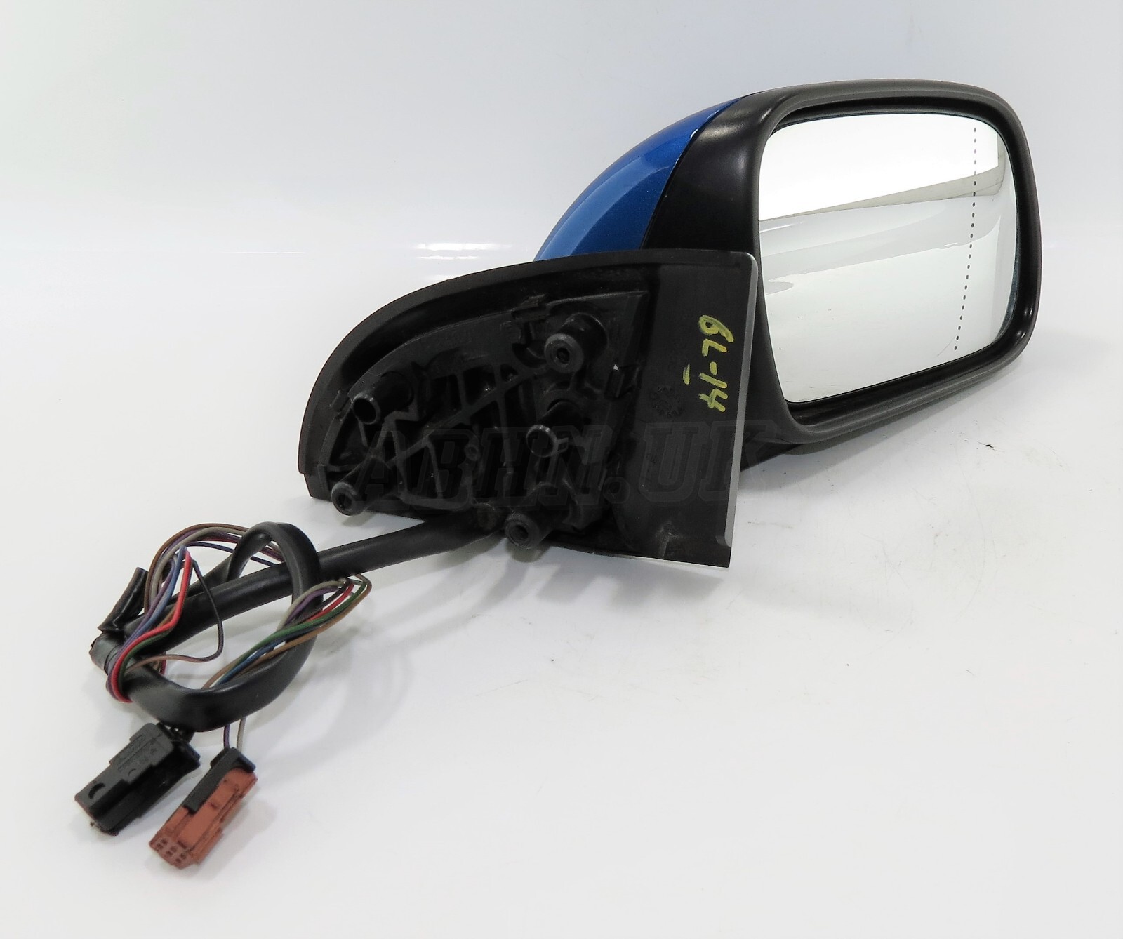 Peugeot 307 CC SW (00-08) Right Side Power Folding Door Mirror Aegean Blue KMF - Image 2