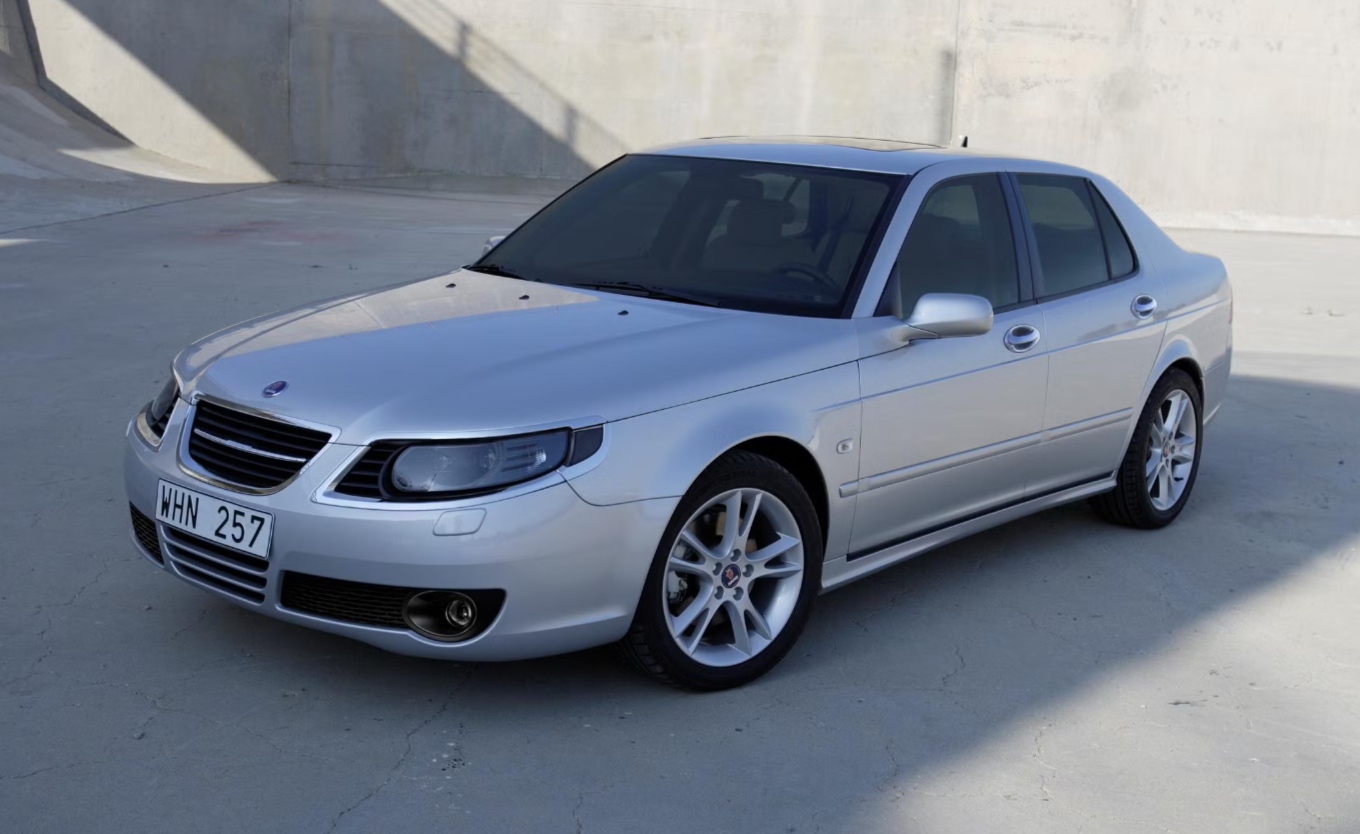 Saab 9-5 95 (03-09) Power Folding Memory Dimming Wing Mirror Right Silver 14-Pin - Image 9