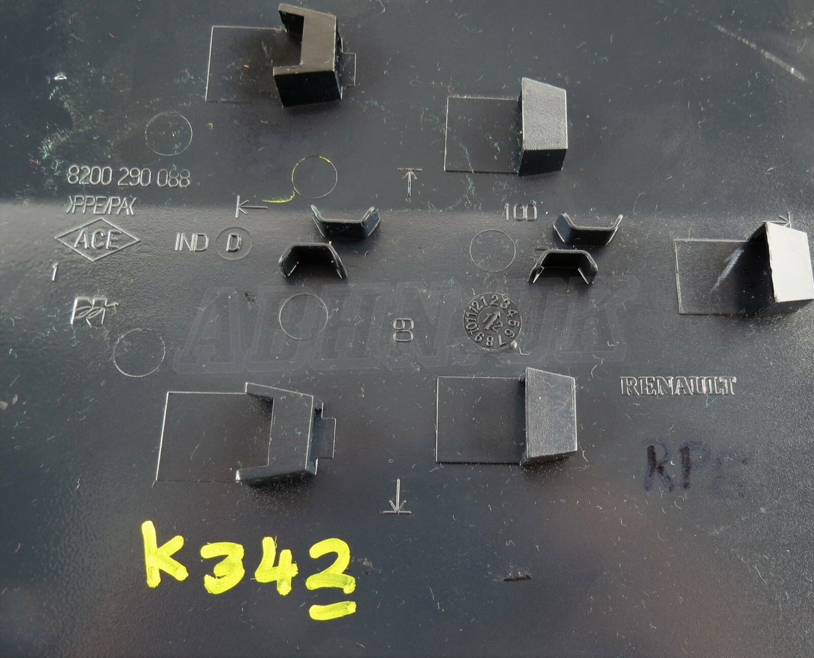 Renault Clio III MK3 2005-2013 Fuel Flap Cover 8200290088 Blue Marine Fume RPE - Image 5