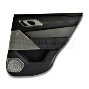 Range Rover Velar L560 Rear Right Side Interior Door Card Ebony+Cosmic Grey