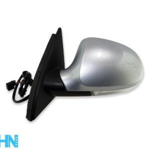 VW Passat B6 3C2 3C5 (05-11) Left Side Electric Heated Door Mirror Met Silver