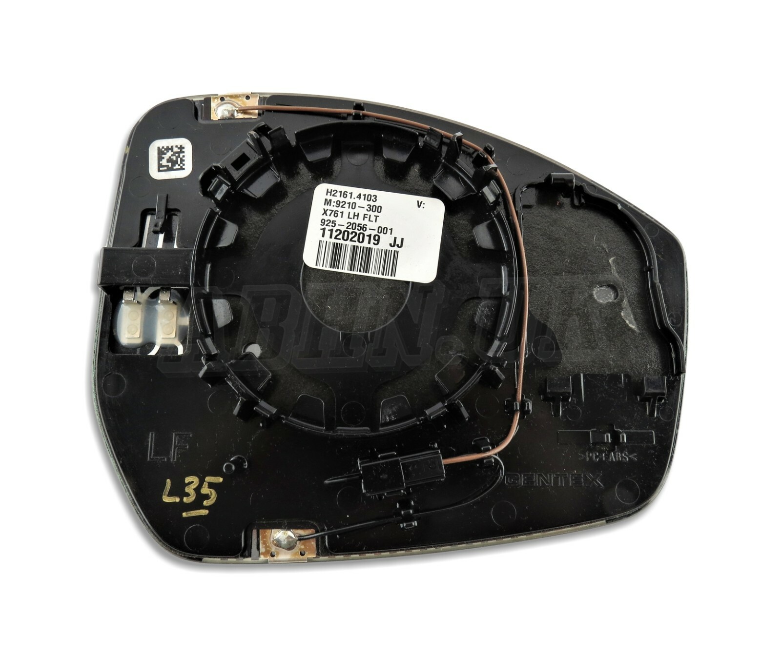 LR Range Rover Velar L560 (17- 23) Left Side FLAT Auto Dimming Door Mirror Glass - Image 2