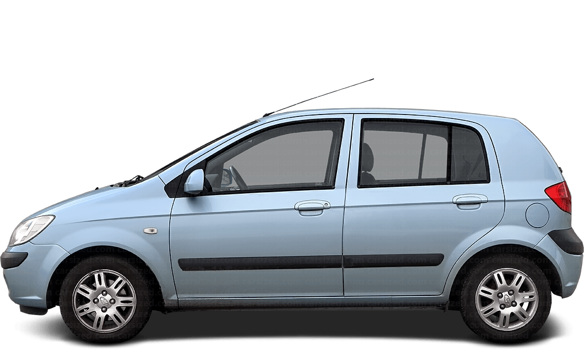 Hyundai Getz TB (2002-2005) Left Side Electric Adjustable Door Mirror Solid Red - Image 3