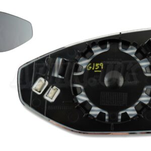 Fits Audi A6 4A2 4A5 C8 (2018-2021) Right Side Standard Heated Door Mirror Glass