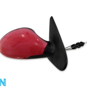 Seat Leon 1M1 1M Facelift (02-06) Cote Droit Manuel Réglable Porte Miroir Rouge