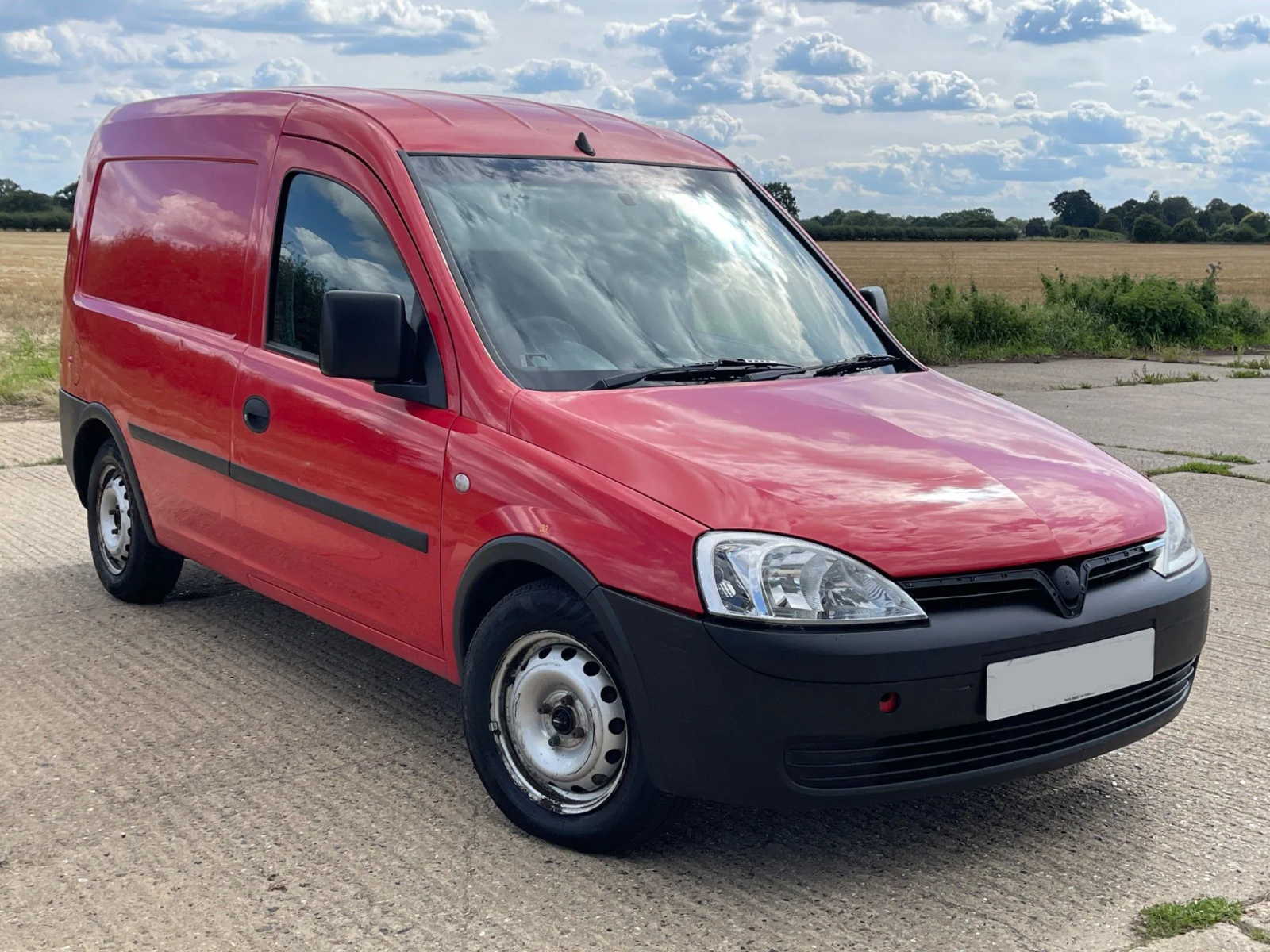 Vauxhall Opel Combo C /01-11 Fuel Flap Cover 9184899 464192822 Aircraft Blue 682 - Image 3