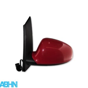 Vauxhall Astra J MK6 (10-15) Left Side Electric Heated Door Mirror Power Red