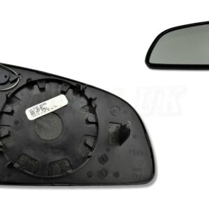 Audi A4 (01-08) A6 (05-08) Left Auto Dimming (Flat) Door Mirror Glass 4F0857535