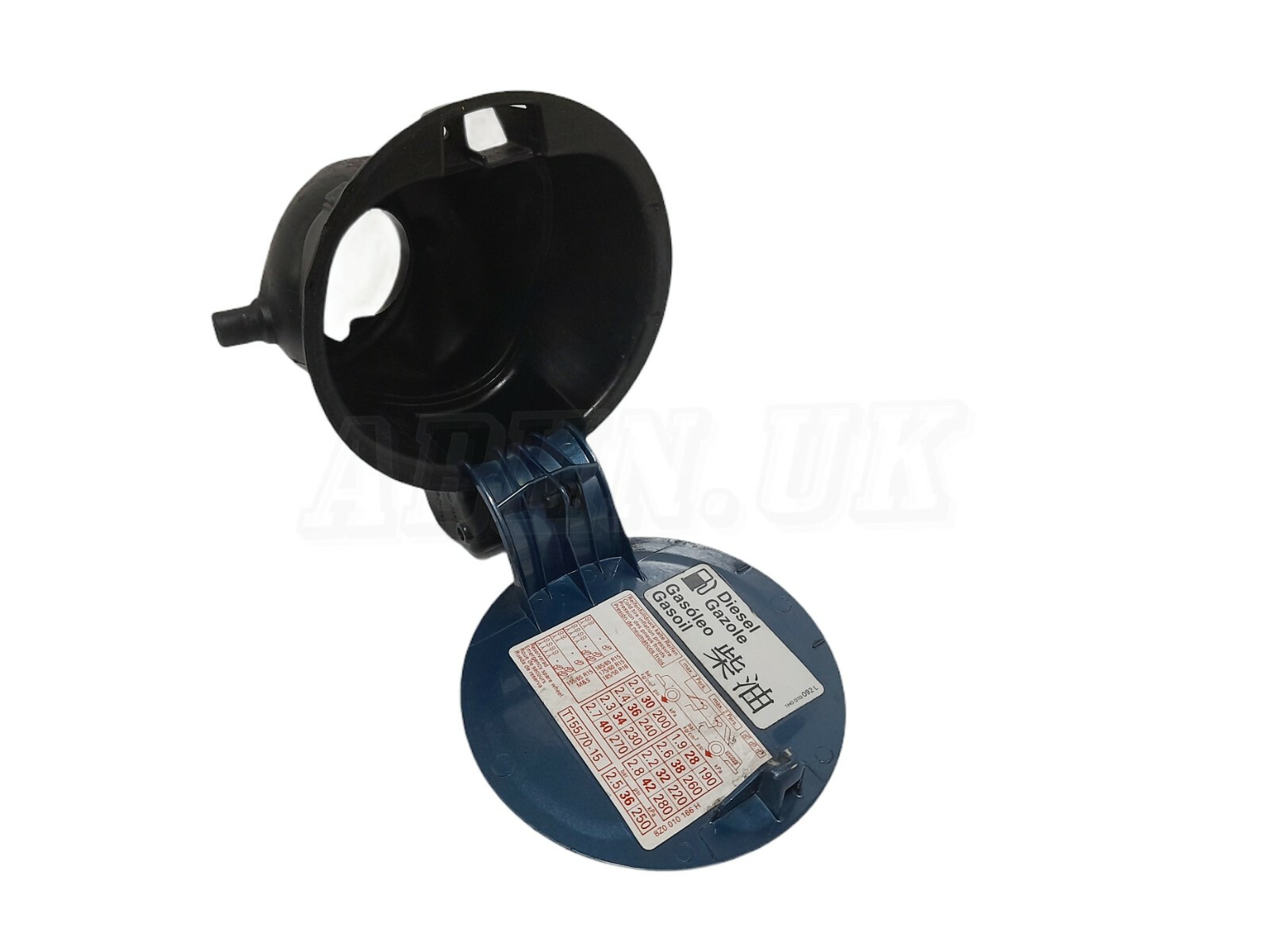 Audi A2 8Z0 (2000-2005) Fuel Fill-In Flap Cover 8Z0809905 Metallic Teal Blue - Image 5