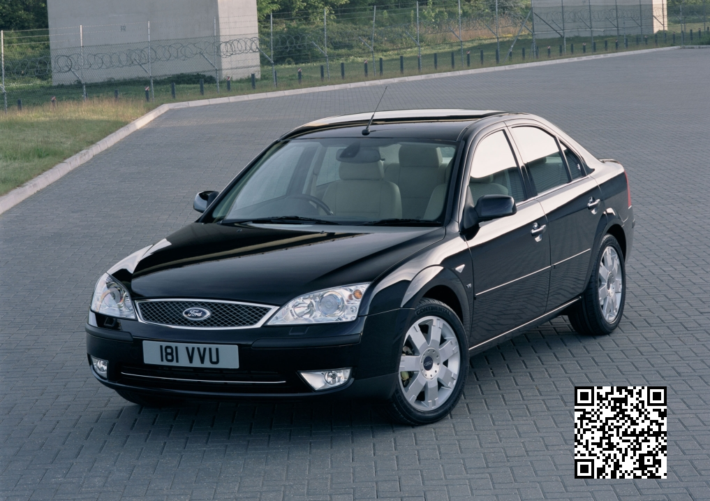 Ford Mondeo-III MK3 Facelift (04-07) Right Side Door Mirror Cover Met Tonic Blue - Image 3