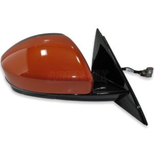 Range Rover Evoque L551 LHD Right Side Door Wing Mirror Complete Camera Orange