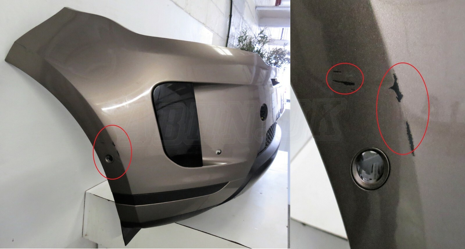 Land Range Rover Evoque L551 Front Bumper Kaikoura Stone BAG 6 PDC Holes Rad Sns - Image 4