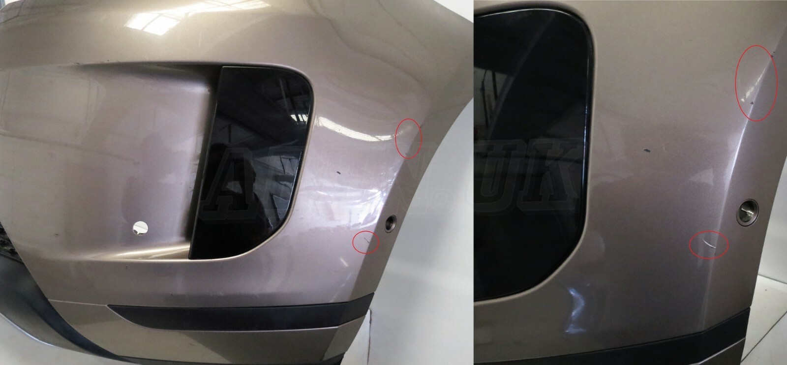 Land Range Rover Evoque L551 Front Bumper Kaikoura Stone BAG 6 PDC Holes Rad Sns - Image 6