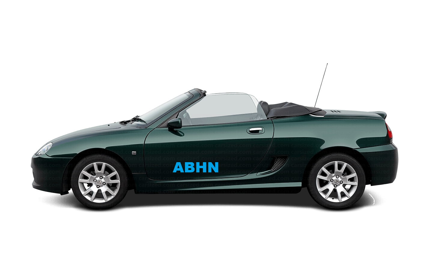 MG FT Convertible (02-09) Electric Heated Right Door Mirror Blue 41-4210-407 - Image 3