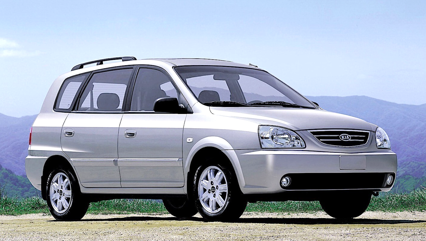 Kia Carens Mk2 (2002-2006) MPV Right Side Electric Heated Door Mirror Met Silver - Image 3