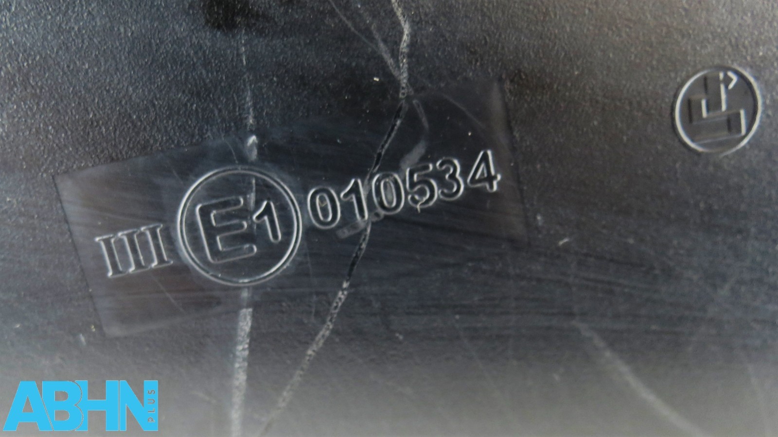 Vauxhall Astra G MK4 (98-05) Left Side Manual Door Mirror Matte Black Grained - Image 9