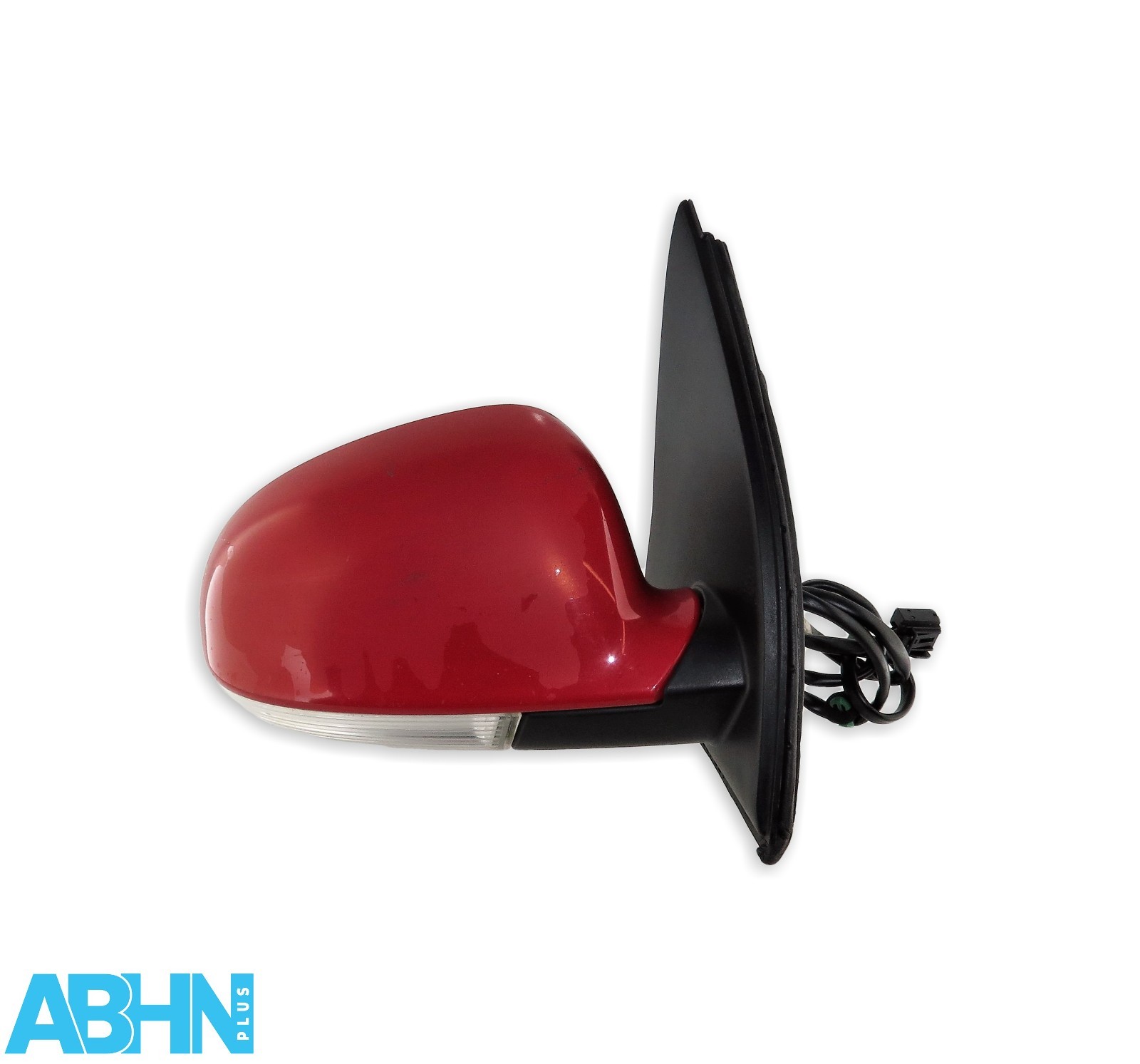 VW Golf 5 MK5 (05 - 09) Rechts Elektrischer Außenspiegel 1K2857502 Solid Rot