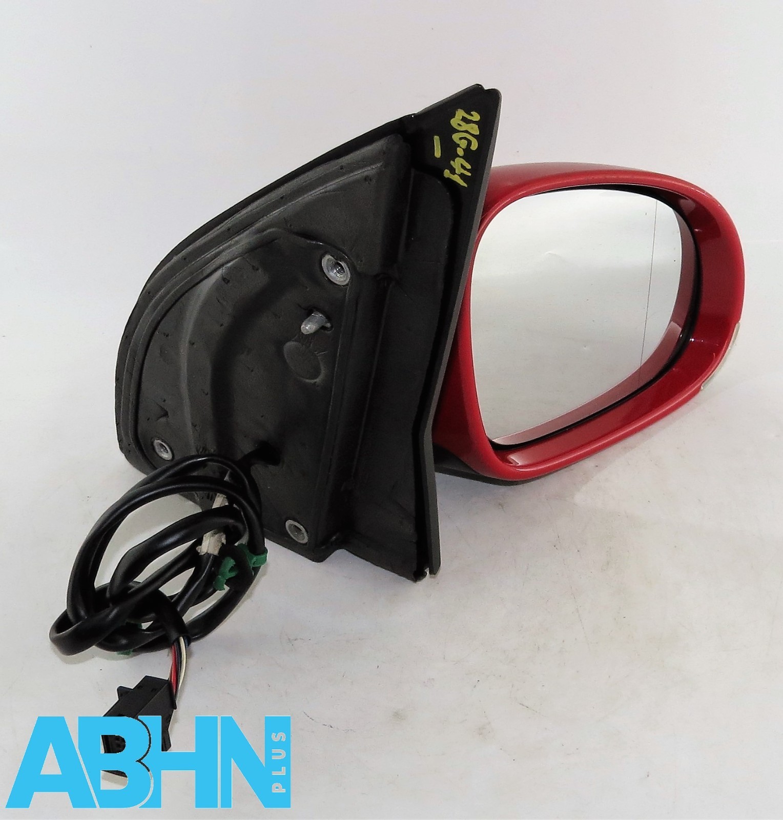 VW Golf 5 MK5 (05 - 09) Rechts Elektrischer Außenspiegel 1K2857502 Solid Rot - Image 2