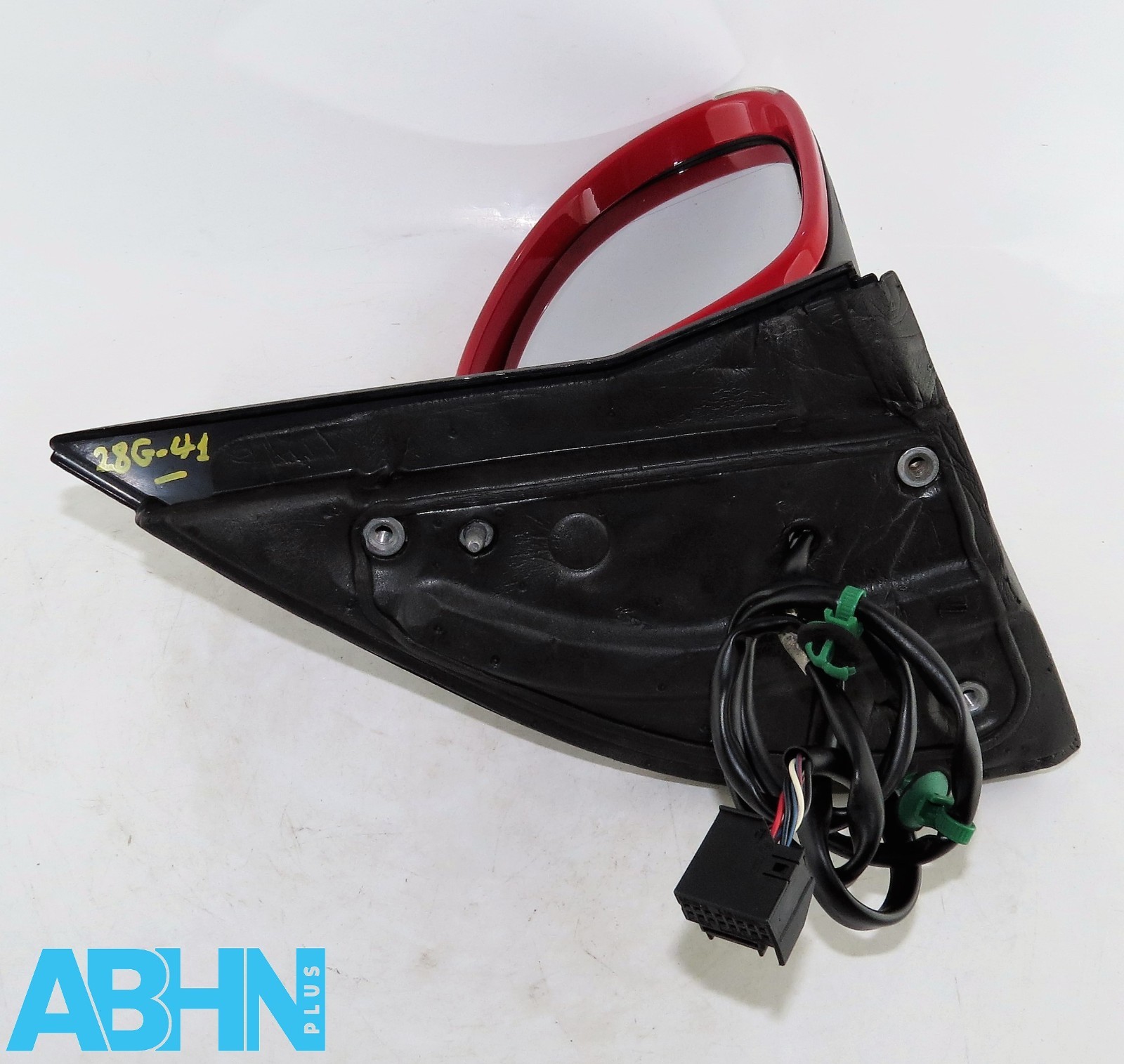 VW Golf 5 MK5 (05 - 09) Rechts Elektrischer Außenspiegel 1K2857502 Solid Rot - Image 7