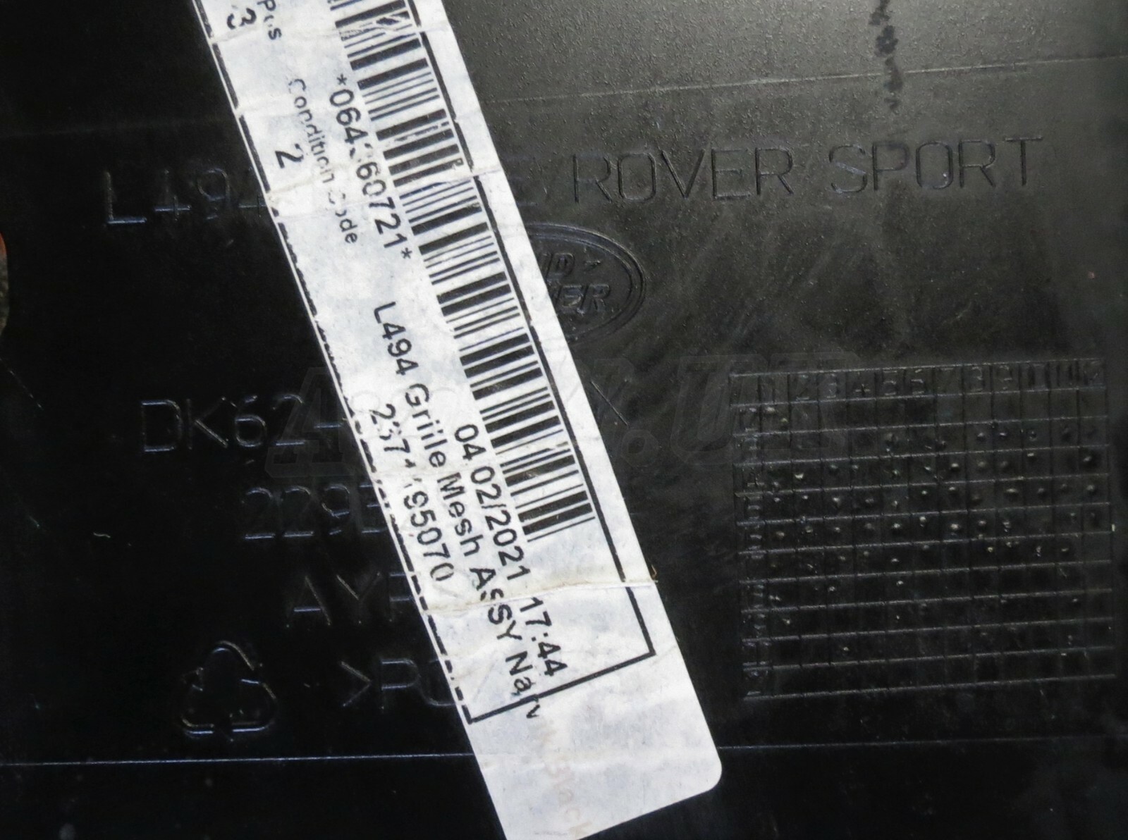 Land Rover Range Rover Sport L494 Front Bumper Grille Mesh Assy Narvik Black 1 - Image 12