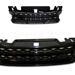 Land Rover Range Rover Sport L494 Front Bumper Grille Mesh Assy Narvik Black 3