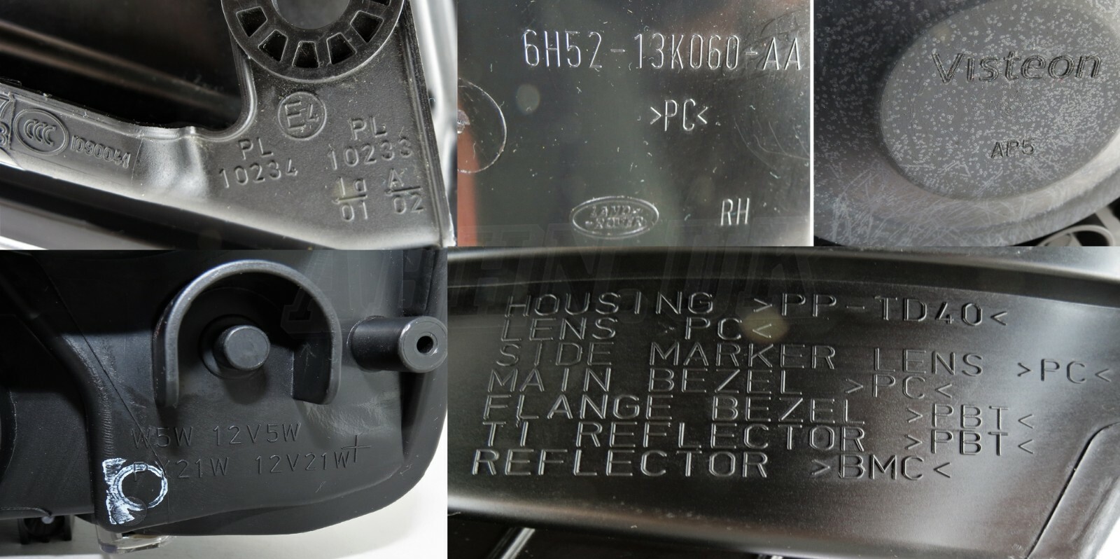 Land Rover Freelander 2 LHD Right Side HID EU Xenon Headlight 6H52-13W029-EG - Image 7