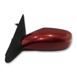 Renault Laguna II MK2 (2001-2007) Left Side Electric Wing Mirror Met Red/ 3-Pin
