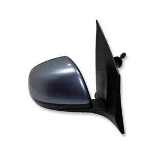 Suzuki Alto Nissan Pixo (09-14) Right Side Manual Door Mirror Greyish-Blue ZLZ