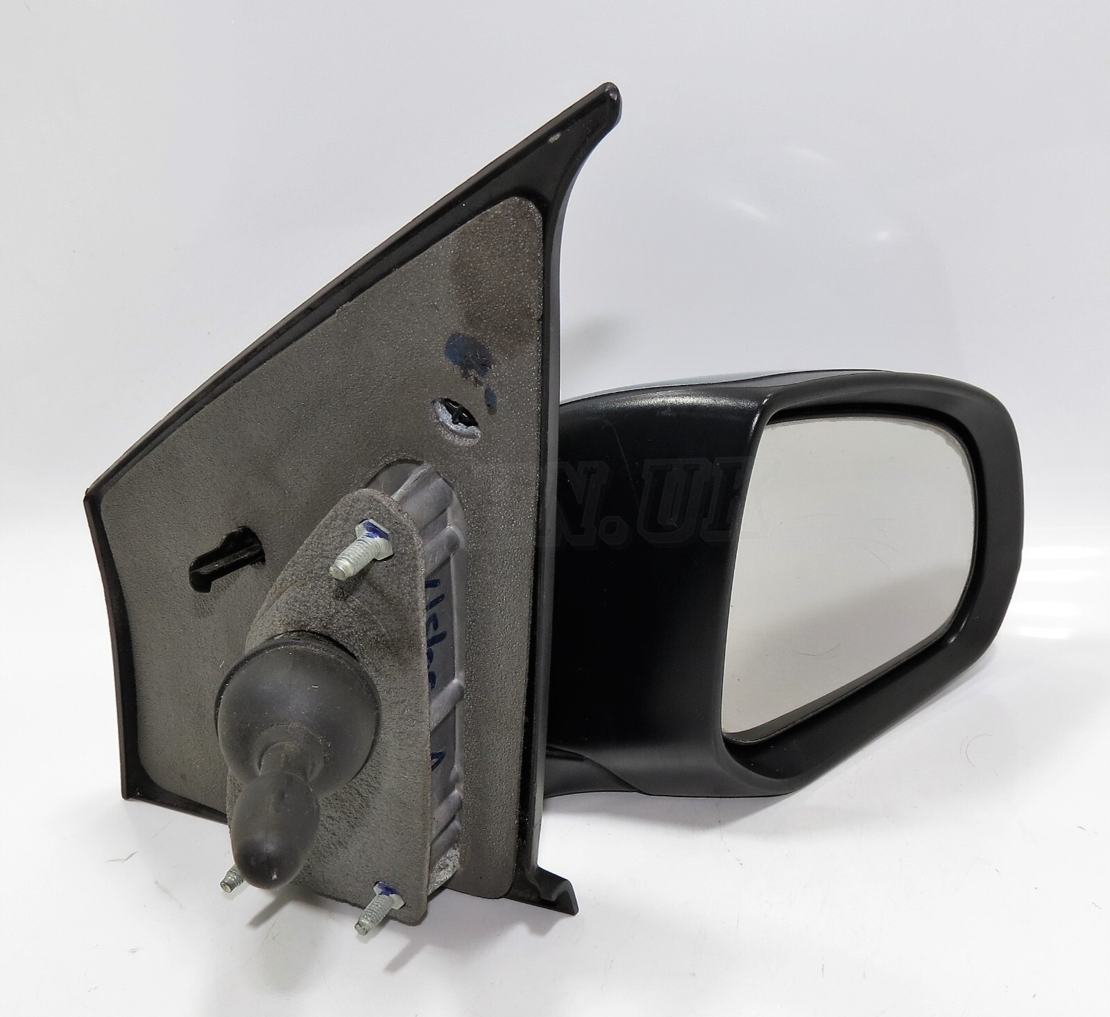 Suzuki Alto Nissan Pixo (09-14) Right Side Manual Door Mirror Greyish-Blue ZLZ - Image 2