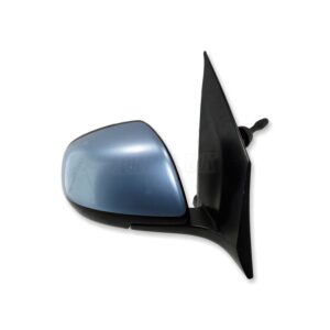 Suzuki Alto Nissan Pixo (2009-2015) Right Side Manual Door Mirror Met Light Blue